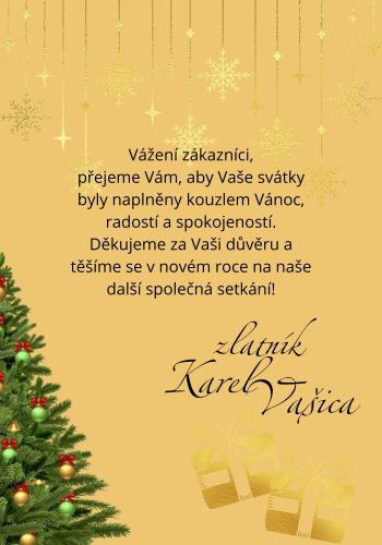 Vánoční přání 2024 pro zákazníky